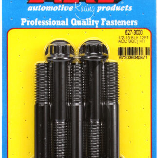 ARP 1/2-13 x 3.000 12pt black oxide bolts