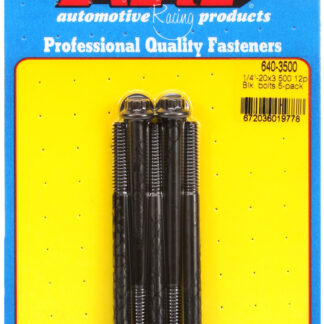 ARP 1/4-20 x 3.500 12pt black oxide bolts