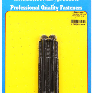 ARP 1/4-20 x 4.250 12pt black oxide bolts