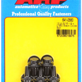 ARP 5/16-18 x 0.560 12pt black oxide bolts