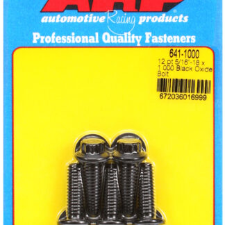 ARP 5/16-18 x 1.000 12pt black oxide bolts