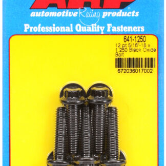 ARP 5/16-18 x 1.250 12pt black oxide bolts