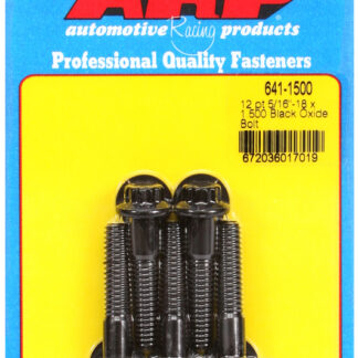 ARP 5/16-18 x 1.500 12pt black oxide bolts