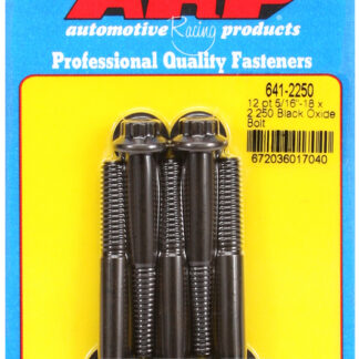 ARP 5/16-18 x 2.250 12pt black oxide bolts