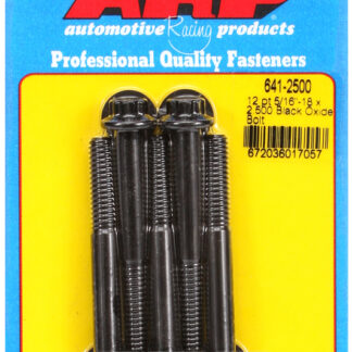 ARP 5/16-18 x 2.500 12pt black oxide bolts