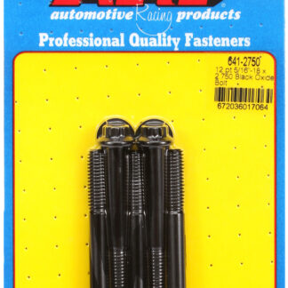ARP 5/16-18 x 2.750 12pt black oxide bolts