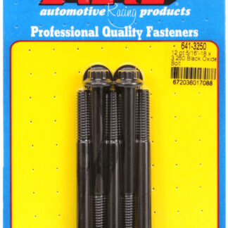 ARP 5/16-18 x 3.250 12pt black oxide bolts