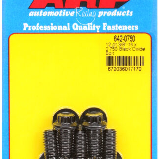 ARP 3/8-16 x 0.750 12pt black oxide bolts
