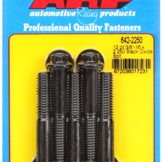 ARP 3/8-16 x 2.250 12pt black oxide bolts