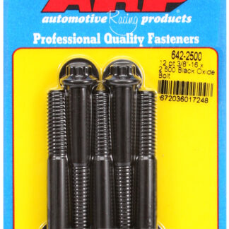 ARP 3/8-16 x 2.500 12pt black oxide bolts
