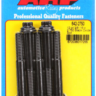 ARP 3/8-16 x 2.750 12pt black oxide bolts