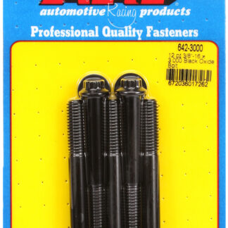 ARP 3/8-16 x 3.000 12pt black oxide bolts