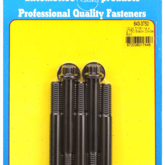 ARP 7/16-14 x 3.750 12pt black oxide bolts