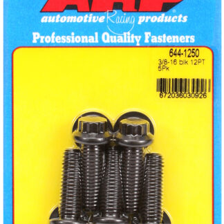 ARP 3/8-16 x 1.250 12pt 7/16 wrenching black oxide bolts