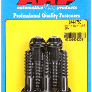 ARP 3/8-16 x 1.750 12pt 7/16 wrenching black oxide bolts