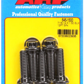 ARP 7/16-14 X 1.500 12pt 1/2 wrenching black oxide bolts