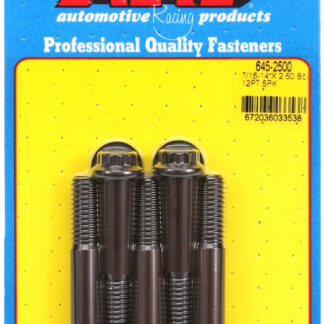 ARP 7/16-14 X 2.500 12pt 1/2 wrenching black oxide bolts