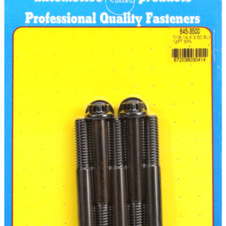 ARP 7/16-14 X 3.500 12pt 1/2 wrenching black oxide bolts