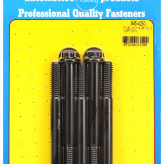 ARP 7/16-14 X 4.250 12pt 1/2 wrenching black oxide bolts