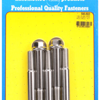ARP 1/2-13 x 3.500 hex SS bolts