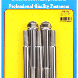 ARP 1/2-13 x 4.000 hex SS bolts