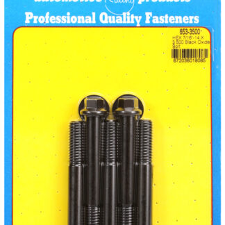 ARP 7/16-14 X 3.500 hex black oxide bolts