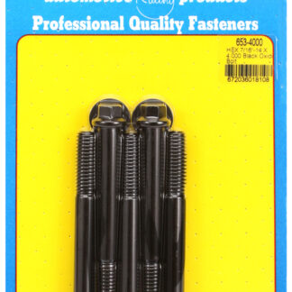 ARP 7/16-14 X 4.000 hex black oxide bolts