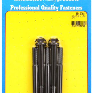 ARP 3/8-16 x 3.750 hex 7/16 wrenching black oxide bolts