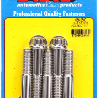 ARP 1/2-13 x 2.500 12pt SS bolts