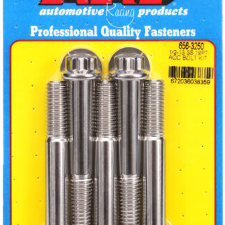 ARP 1/2-13 x 3.250 12pt SS bolts