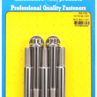 ARP 1/2-13 x 3.750 12pt SS bolts