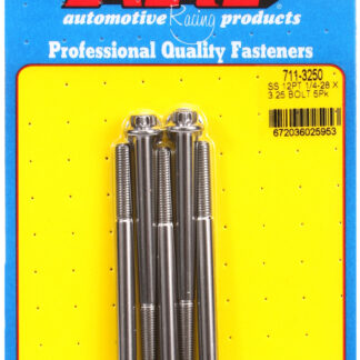 ARP 1/4-28 x 3.250 12pt SS bolts