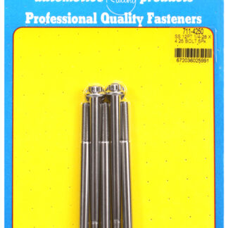 ARP 1/4-28 x 4.250 12pt SS bolts