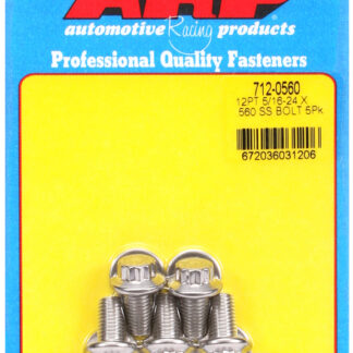 ARP 5/16-24 x .560 12pt SS bolts