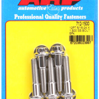 ARP 5/16-24 x 1.500 12pt SS bolts