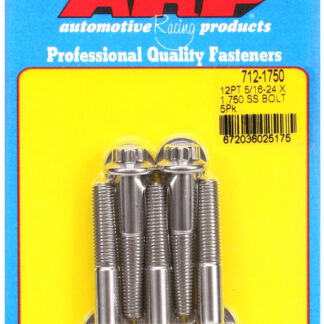 ARP 5/16-24 x 1.750 12pt SS bolts