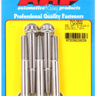 ARP 5/16-24 x 2.500 12pt SS bolts