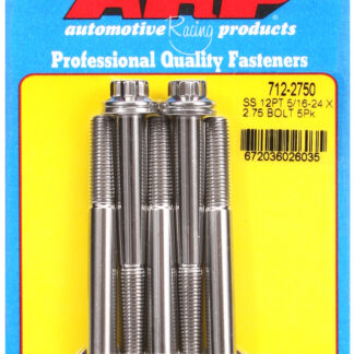 ARP 5/16-24 x 2.750 12pt SS bolts