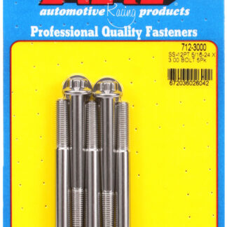 ARP 5/16-24 x 3.000 12pt SS bolts