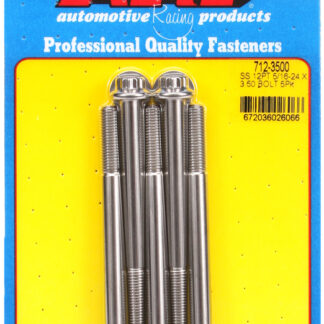 ARP 5/16-24 x 3.500 12pt SS bolts