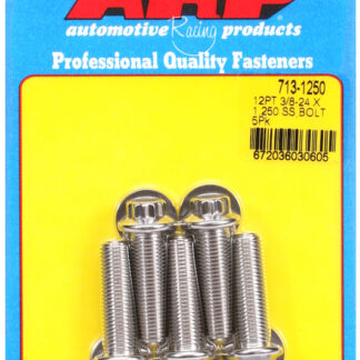 ARP 3/8-24 x 1.250 12pt SS bolts