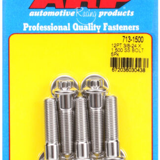 ARP 3/8-24 x 1.500 12pt SS bolts
