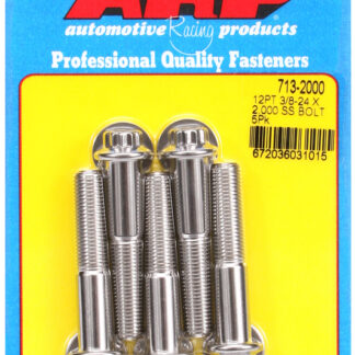 ARP 3/8-24 x 2.000 12pt SS bolts