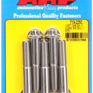ARP 3/8-24 x 2.250 12pt SS bolts