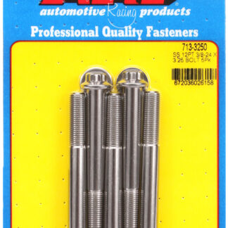 ARP 3/8-24 x 3.250 12pt SS bolts