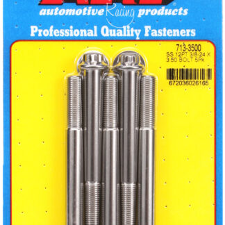 ARP 3/8-24 x 3.500 12pt SS bolts