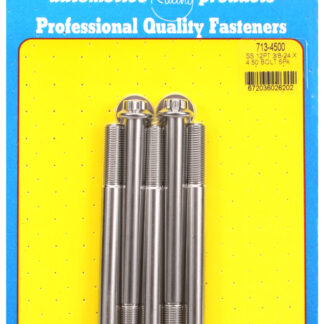 ARP 3/8-24 x 4.500 12pt SS bolts