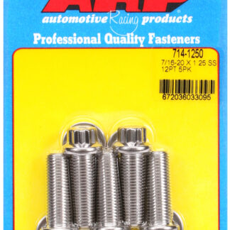 ARP 7/16-20 x 1.250 12pt SS bolts