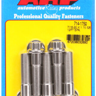 ARP 7/16-20 x 1.750 12pt SS bolts