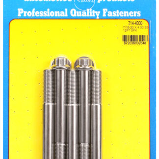 ARP 7/16-20 x 4.000 12pt SS bolts